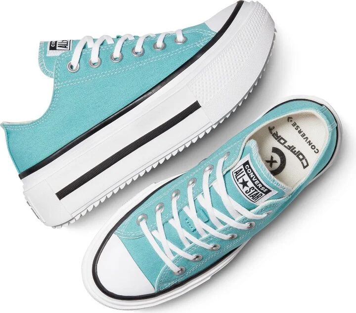 Gender Inclusive Chuck Taylor All Star Lift Double Stack Low Top Platform Sneaker - Image 4