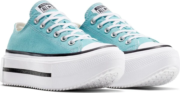 Gender Inclusive Chuck Taylor All Star Lift Double Stack Low Top Platform Sneaker - Image 6