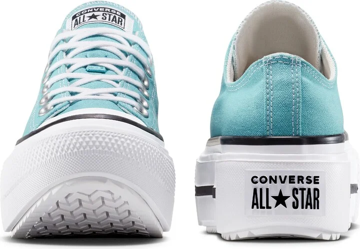 Gender Inclusive Chuck Taylor All Star Lift Double Stack Low Top Platform Sneaker - Image 8