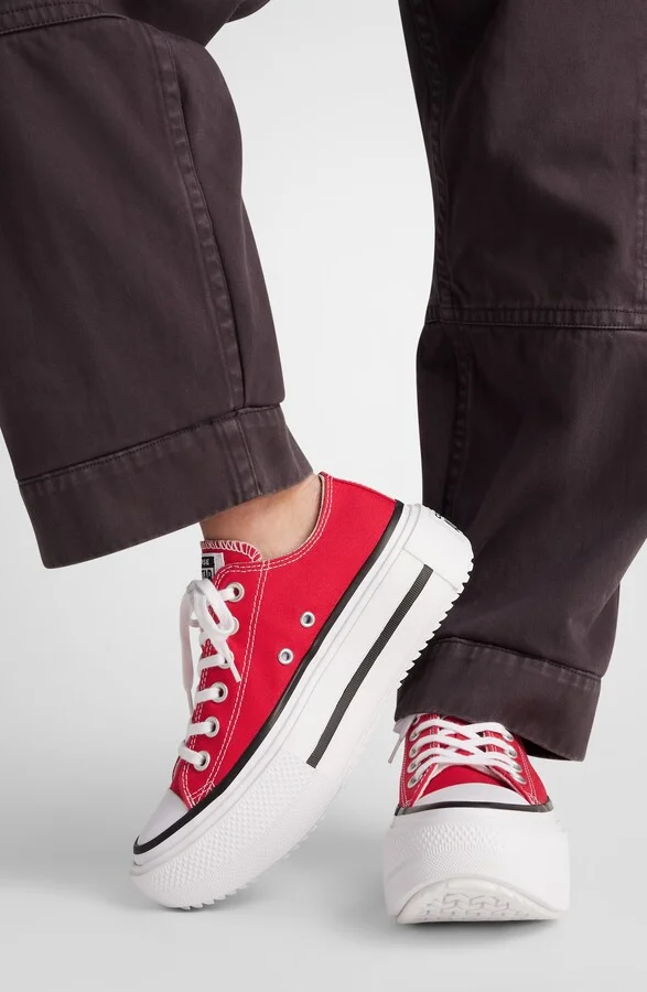 Gender Inclusive Chuck Taylor All Star Lift Double Stack Low Top Platform Sneaker - Image 10