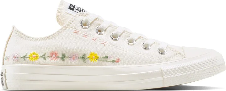 Gender Inclusive Chuck Taylor® All Star® Ox Embroidered Low Top Sneaker - Image 2