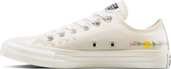 Gender Inclusive Chuck Taylor® All Star® Ox Embroidered Low Top Sneaker - Image 4