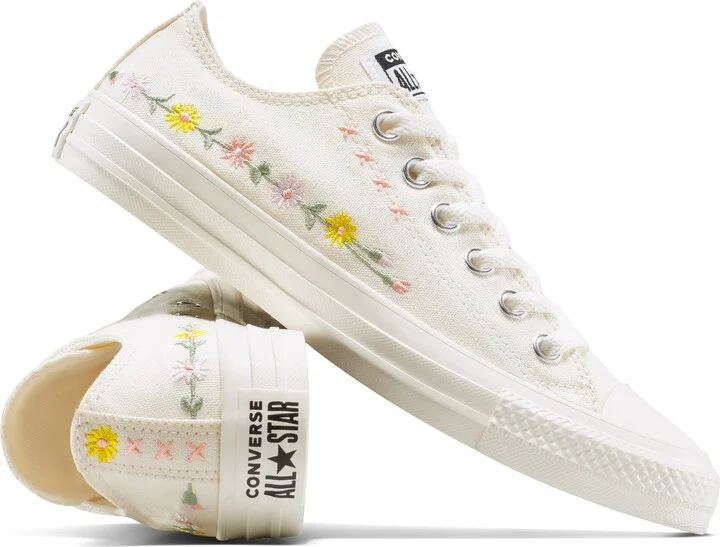 Gender Inclusive Chuck Taylor® All Star® Ox Embroidered Low Top Sneaker - Image 7