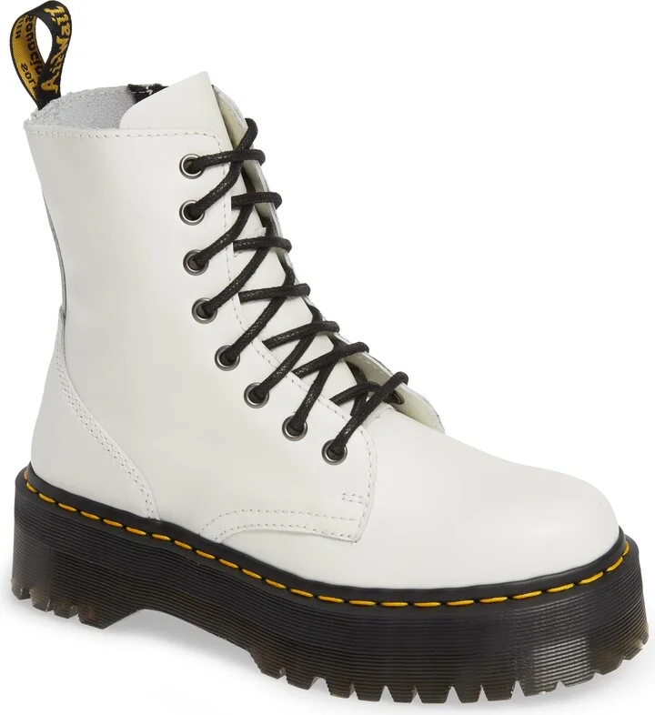 WHITE SMOOTH LEATHER