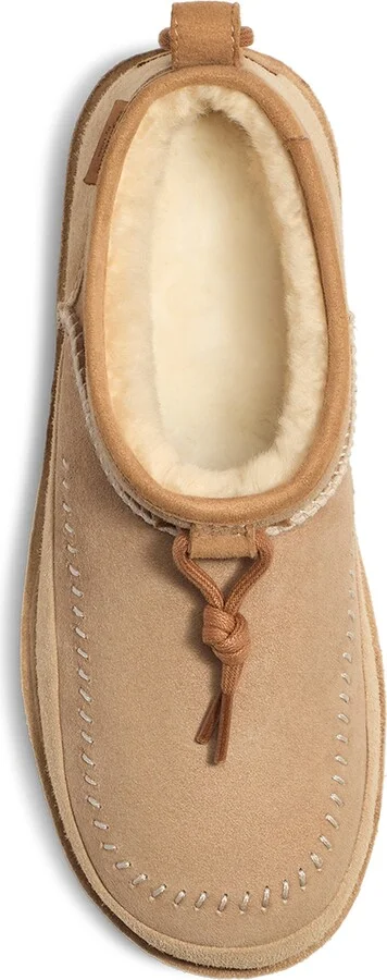 Gender Inclusive Ultra Mini Crafted Regenerate Genuine Shearling Lined Bootie - Image 4