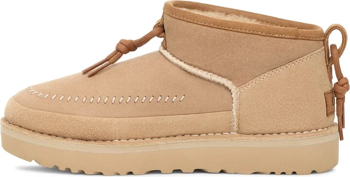 Gender Inclusive Ultra Mini Crafted Regenerate Genuine Shearling Lined Bootie - Image 7