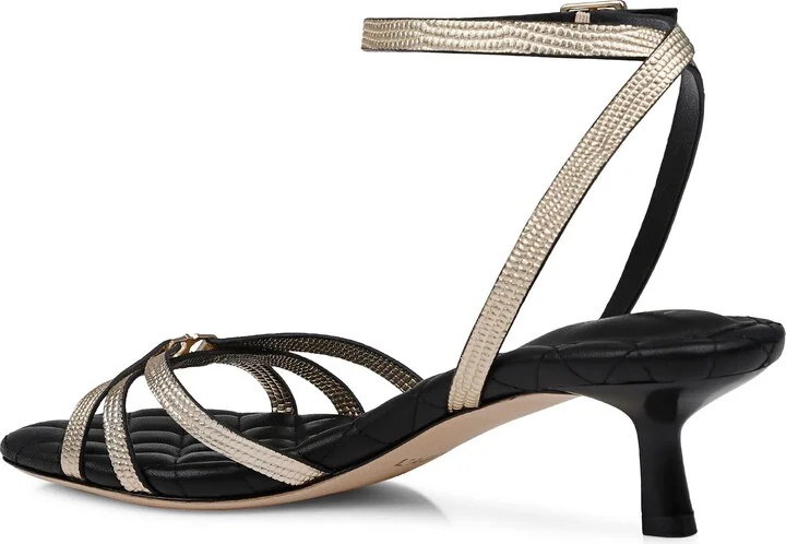 Genette Ankle Strap Kitten Heel Sandal - Image 2
