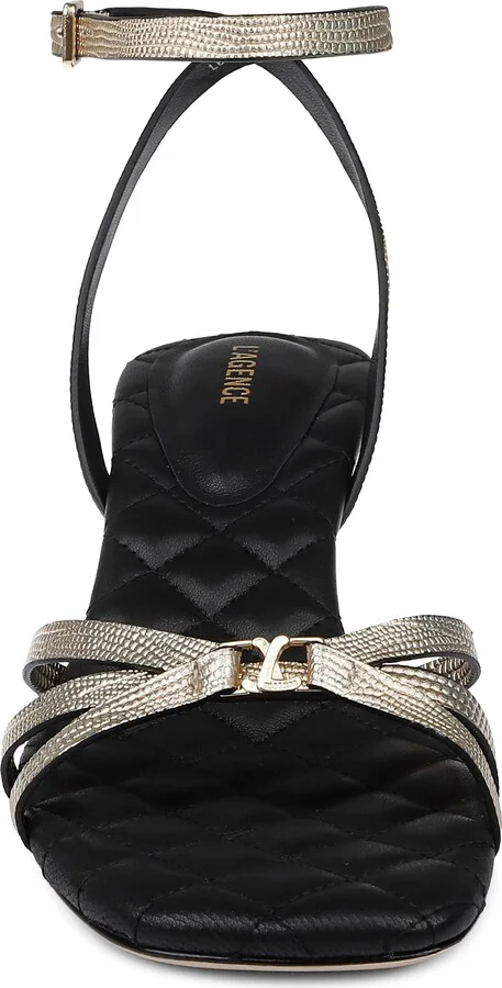 Genette Ankle Strap Kitten Heel Sandal - Image 4
