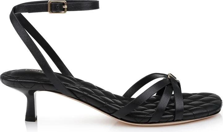 Genette Ankle Strap Kitten Heel Sandal - Image 9