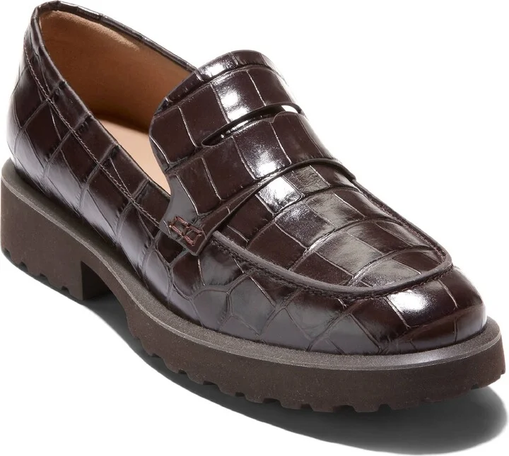 Geneva Platform Penny Loafer