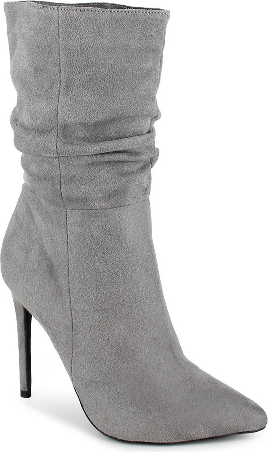 Genevie Womens Pull On Pointed Toe Booties
