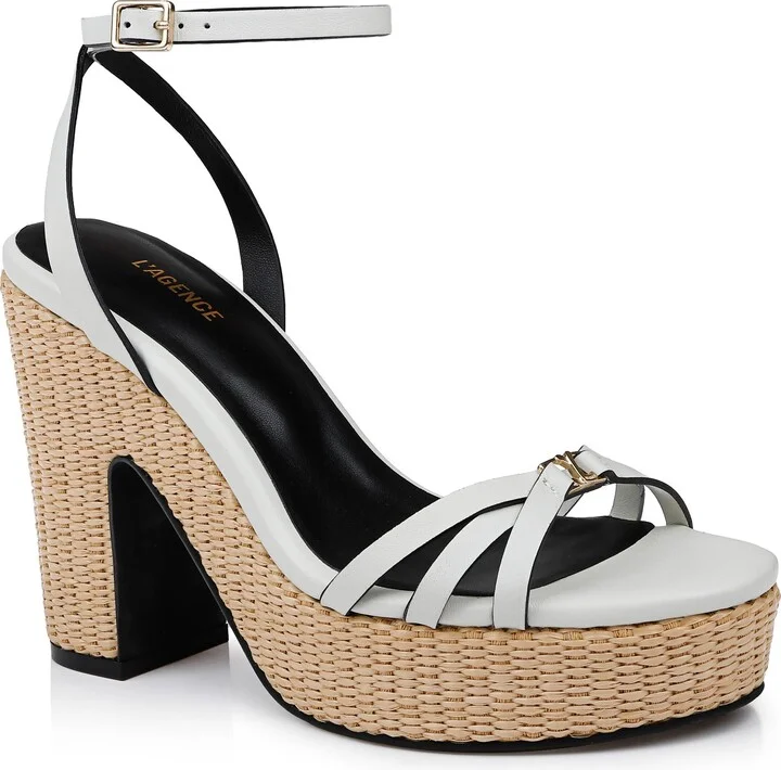 Genevra Ankle Strap Platform Sandal