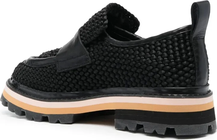 Genial textured leather loafers - Image 3