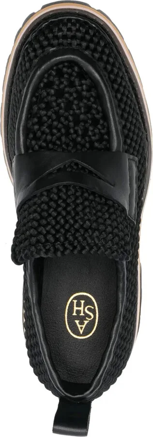 Genial textured leather loafers - Image 4