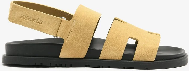 Genius Sandals in Beige Albatre Suede