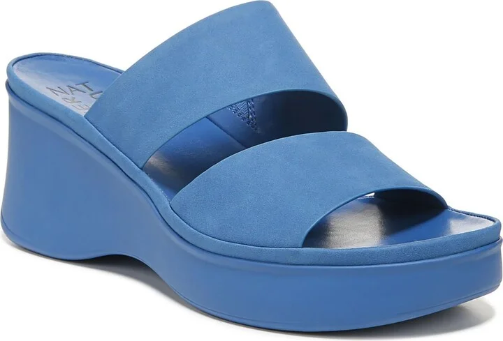 Genn-Rally Womens Padded Insole Solid Slide Sandals
