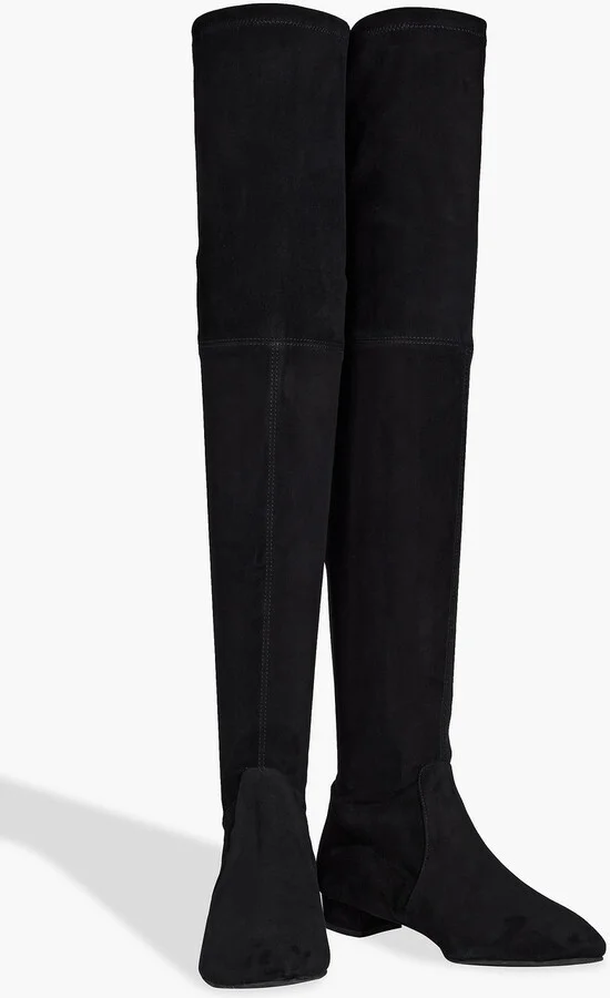 Genna 25 stretch-suede over-the-knee boots - Image 2