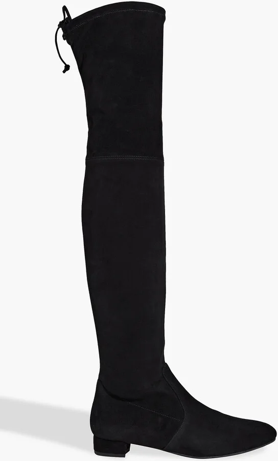 Genna 25 stretch-suede over-the-knee boots