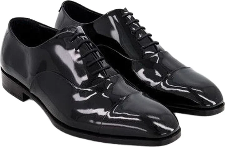 Onyx Shine Black Leather