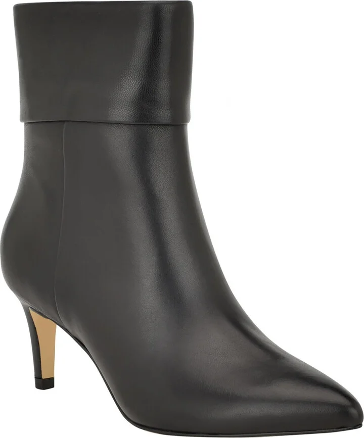 Genteel Womens Zipper Ankle Boots