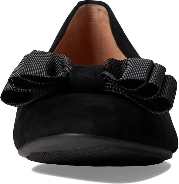 Gentle Souls by Kenneth Cole Atlas Flat Women's Shoes Black : 5 M, Leather - Image 2