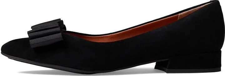 Gentle Souls by Kenneth Cole Atlas Flat Women's Shoes Black : 5 M, Leather - Image 5