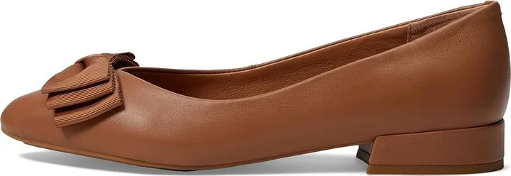 Gentle Souls by Kenneth Cole Atlas Flat Women's Shoes Camel Leather : 6.5 M - Image 5