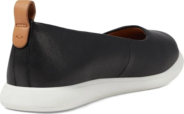 Gentle Souls by Kenneth Cole Bella Women's Flat Shoes Black Leather : 5.5 M - Image 4