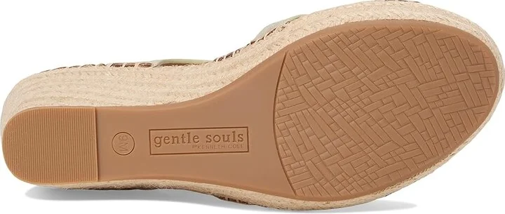 Gentle Souls by Kenneth Cole Caspian Women's Wedge Shoes Ice Leather : 8 M - Image 3