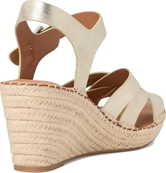 Gentle Souls by Kenneth Cole Caspian Women's Wedge Shoes Ice Leather : 8 M - Image 4