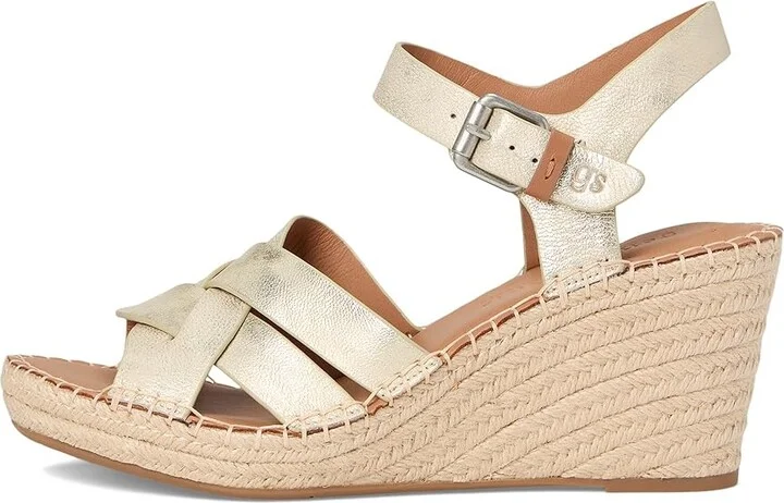 Gentle Souls by Kenneth Cole Caspian Women's Wedge Shoes Ice Leather : 8 M - Image 6