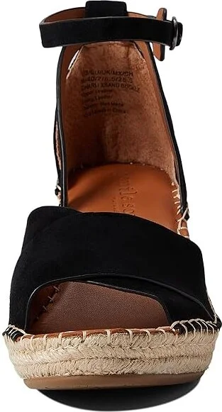 Gentle Souls by Kenneth Cole Charli X Band Buckle Women's Shoes Black : 6 M, Leather - Image 2