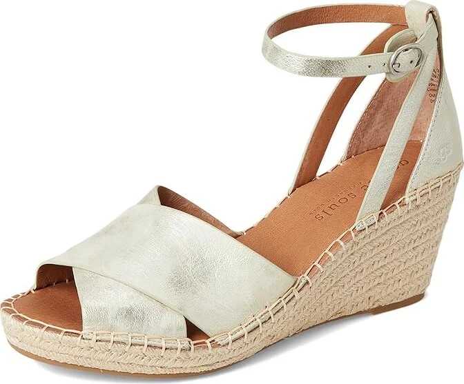 Gentle Souls by Kenneth Cole Charli X Band Buckle Women's Shoes Ice : 6 M, Leather - Image 5