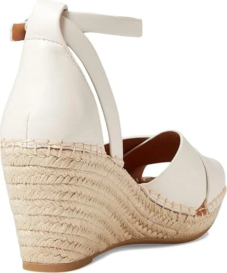 Gentle Souls by Kenneth Cole Charli X Band Buckle Women's Shoes Off-White : 5.5 M, Leather - Image 4