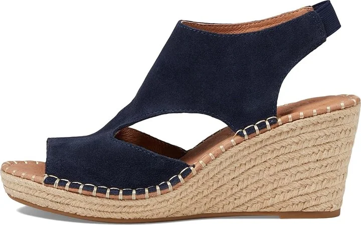 Gentle Souls by Kenneth Cole Cody Women's Shoes Navy Suede : 5.5 M, Leather - Image 5