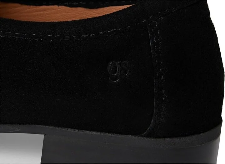 Gentle Souls by Kenneth Cole Crew Women's Flat Shoes Black Suede : 7.5 M - Image 7