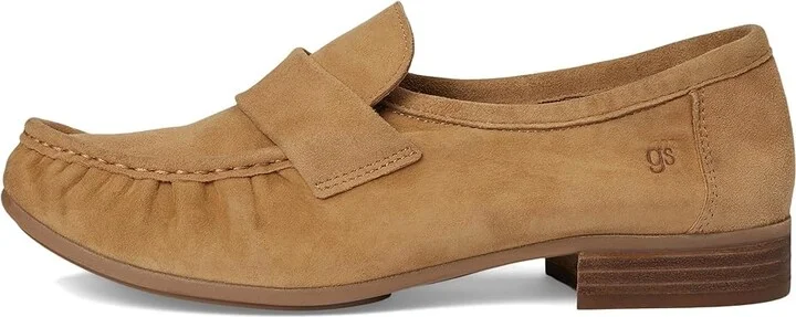 Gentle Souls by Kenneth Cole Crew Women's Flat Shoes Camel Suede : 6 M - Image 6