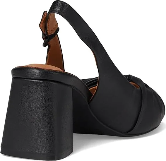 Gentle Souls by Kenneth Cole Diana High Women's Heels Black Leather : 7 M, Leather/Rubber - Image 4