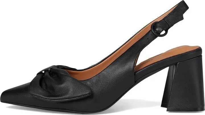 Gentle Souls by Kenneth Cole Diana High Women's Heels Black Leather : 7 M, Leather/Rubber - Image 6