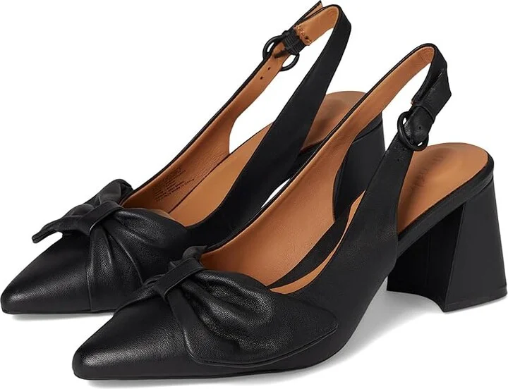 Gentle Souls by Kenneth Cole Diana High Women's Heels Black Leather : 7 M, Leather/Rubber