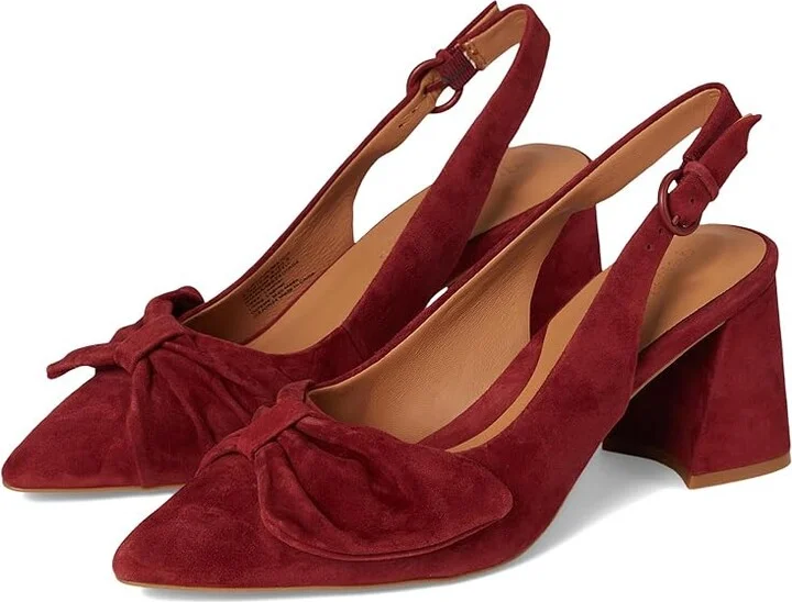 Burnt Red Suede