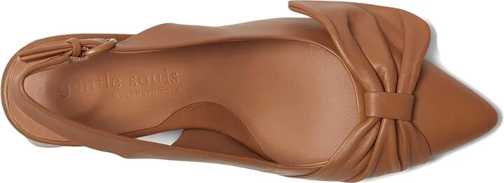 Gentle Souls by Kenneth Cole Diana High Women's Heels Camel Leather : 8 M, Leather/Rubber - Image 2