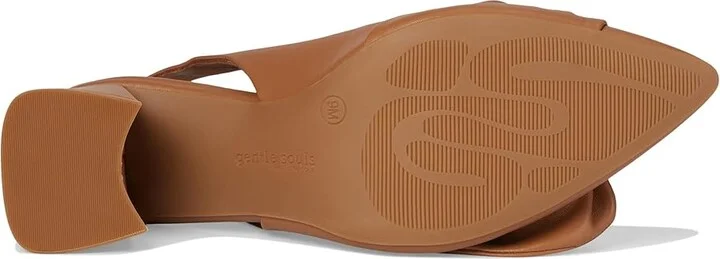 Gentle Souls by Kenneth Cole Diana High Women's Heels Camel Leather : 8 M, Leather/Rubber - Image 3