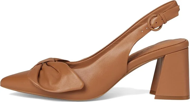 Gentle Souls by Kenneth Cole Diana High Women's Heels Camel Leather : 8 M, Leather/Rubber - Image 6