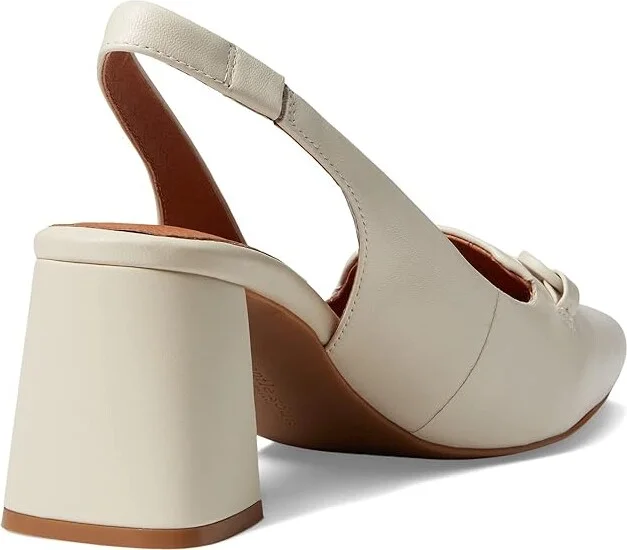Gentle Souls by Kenneth Cole Dionne Sling Women's Shoes Stone : 7.5 M, Leather - Image 4