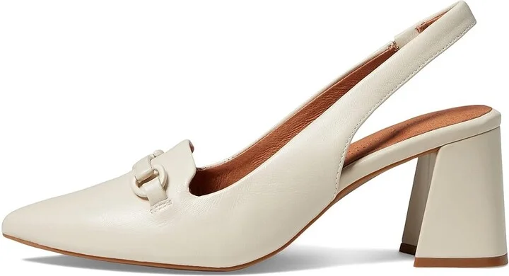 Gentle Souls by Kenneth Cole Dionne Sling Women's Shoes Stone : 7.5 M, Leather - Image 5