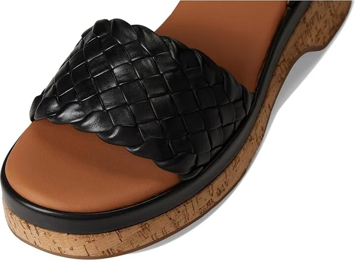 Gentle Souls by Kenneth Cole Dorris Women's Dress Sandals Black Leather : 7 M - Image 7