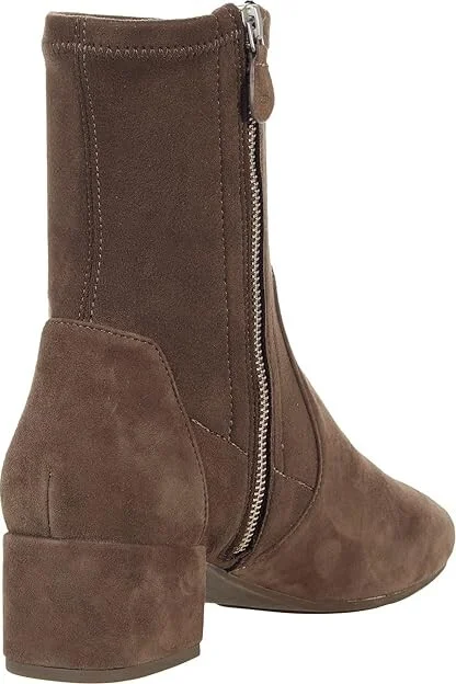 Gentle Souls by Kenneth Cole Ella Stretch Bootie Women's Shoes Almond : 6 M, Textile/Leather - Image 4