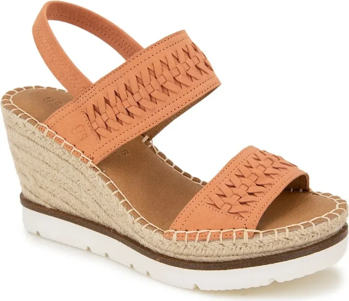 Gentle Souls by Kenneth Cole Elyssa Espadrille Wedge Sandal