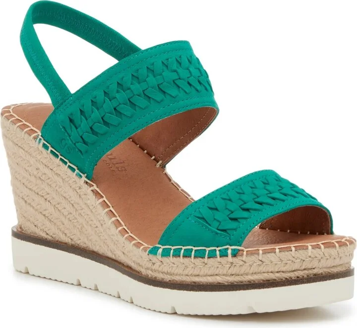 Gentle Souls by Kenneth Cole Elyssa Espadrille Wedge Sandal